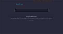 Desktop Screenshot of imeb.com